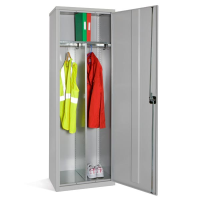 Slim Cupboard For Hanging Clothing - Yellow - 1830 x 610 x 457