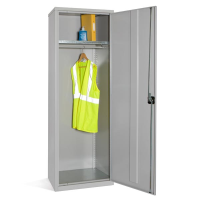 Slim Wardrobe Cupboard - Green - 1830 x 610 x 457