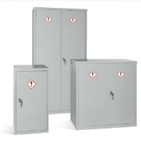 COSHH Cabinet - 2 Shelves - Grey - 1220 x 915 x 457 - 36Ltr