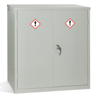 COSHH Cabinet - 1 Shelf - Grey - 1000 x 915 x 457 - 30Ltr