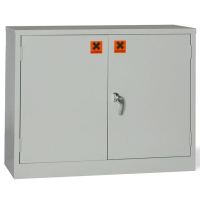 COSHH Stackable Cabinet - 1 Shelf - Grey - 710 x 915 x 457 - 30Ltr