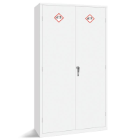 Acid Cabinet - 3 Shelves - White - 1830 x 915 x 457 - 36Ltr