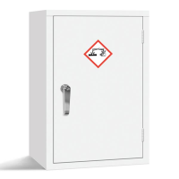 Mini Acid Cabinet - 1 Shelf - White - 710 x 457 x 305 - 10Ltr