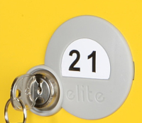 Numbered Door, Numbered Key Fob - Numbered Door Vinyl