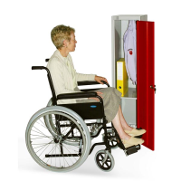 1370mm Disability Locker - Dark Blue - 1370 x 300 x 300