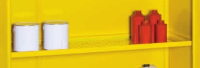 Hazardous Cabinet Extra Shelf - 610 x 457 - Yellow - 610 x 457