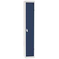 Express Single Door Locker 1800x300x300mm - Dark Blue - 1800 x 300 x 300