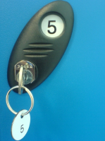 Numbered Door, Numbered Key Fobs - Engraved Door Numbers