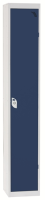 Express Single Door Locker 1800x300x450mm - Dark Blue - 1800 x 300 x 450