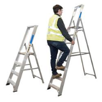 Aluminium Platform Stepladders