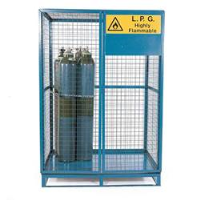 Cylinder Storage Lock Up Cages