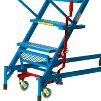 Elite HD Mobile Steps - Steel Wide Treads