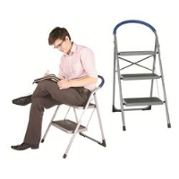 Folding Step with a Blue Foam Handle