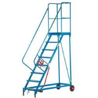 Fort HD Mobile Steps - Phenolic Non-slip Treads -Lge Platform