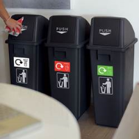 Recycling Bins - Set of 3