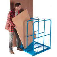 Vertical Sheet Rack with Base