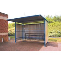 Traditional Cycle Shelters - Galvanised