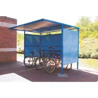 Traditional Cycle Shelters - Powder Coated