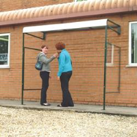 Wall Mounted Smoking Shelter