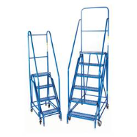 Fort Duplex Weight Reactive Mobile Steps with Expanded Steel Treads