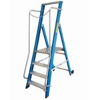 Premier Glass Fibre Steps with Large Working Platform