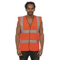 Hi-Visibility Sleeveless Waistcoat