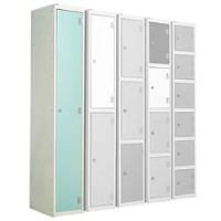Single Tier Laminate Door Lockers