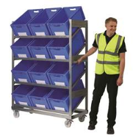 Inclined Mobile Shelving