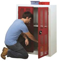 Perforated Door Cupboards