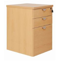 Fraction Desk High Pedestal