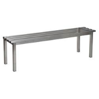 Stainless Steel Benches with Stainless Steel Slats