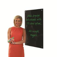 WRITE-ON® Coloured Glass Drywipe Boards