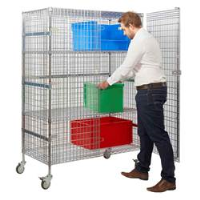 Wire Mesh Security Trolleys