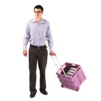 Pink Folding Box Truck