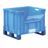 XL Containers with Fork Entry Shoes