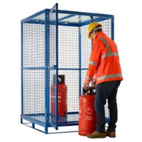Knock Down Cylinder Cages