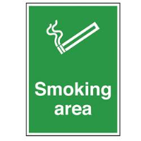 Smoking Area Sign