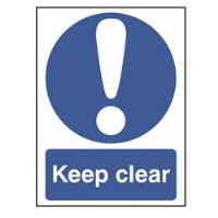 Keep Clear Sign