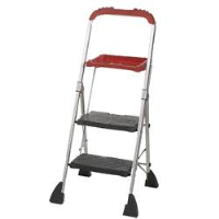 Aluminium Step with Tool Tray