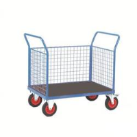 Fort Phenolic Platform Trucks with Three Mesh Sides