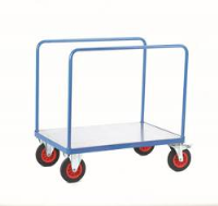 Fort Galvanised Platform Trucks with Two Bar Sides