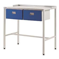 Team Leader Workstations with Two Single Drawers
