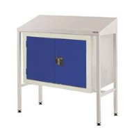 Team Leader Workstations with Double Cupboard