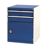 Drawer Cabinet with 2 Drawers & Cupboard