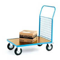 Platform Trucks with Single Mesh End