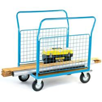 Platform Trucks with 2 Mesh Sides