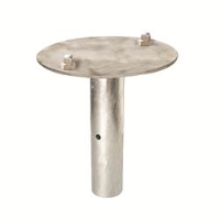 Ground Anchor for Tilting Outdoor Litter Bin