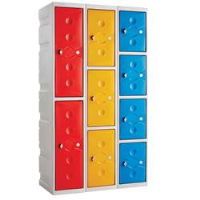 Full Height Plastic Plus Lockers