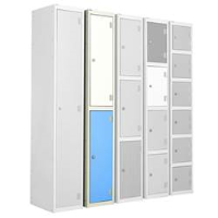 Two Tier Laminate Door Lockers
