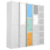 Three Tier Laminate Door Lockers